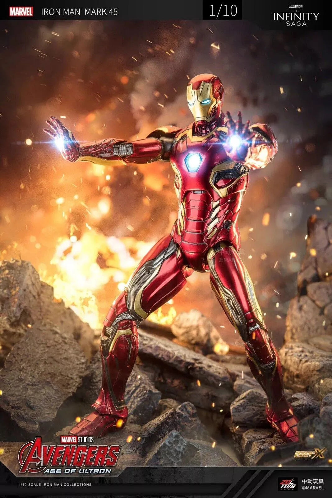 ZD TOYS 1/10 Ironman Mk45